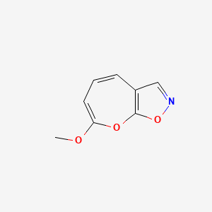 7-Methoxyoxepino[3,2-d]isoxazole