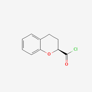 (2S)-3,4-Dihydro-2H-chromene-2-carbonyl chloride