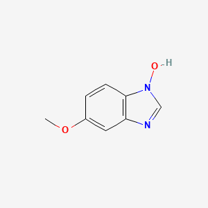 molecular formula C8H8N2O2 B590744 5-Methoxy-1H-benzo[d]imidazol-1-ol CAS No. 134353-33-6