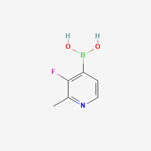 (3-Fluoro-2-methylpyridin-4-YL)boronic acid