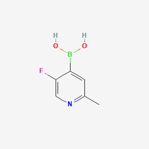 (5-Fluoro-2-methylpyridin-4-YL)boronic acid