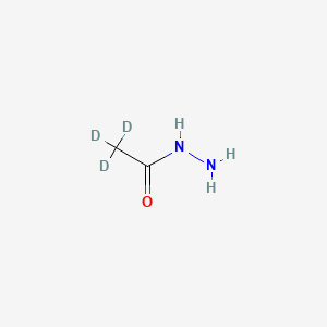 molecular formula C2H6N2O B590809 Acetohydrazide-D3 