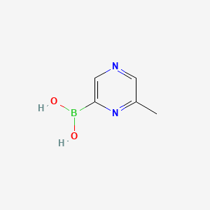 molecular formula C5H7BN2O2 B590814 (6-Methylpyrazin-2-YL)boronic acid CAS No. 1309981-13-2