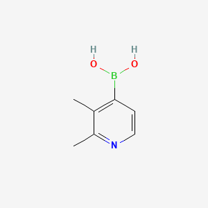 molecular formula C7H10BNO2 B590819 (2,3-Dimethylpyridin-4-YL)boronic acid CAS No. 1246829-05-9