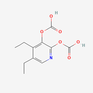 molecular formula C11H13NO6 B590831 Ethyl,5-ethylpyridine-2,3-dicarbonate CAS No. 133622-92-1