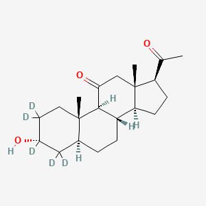molecular formula C21H32O3 B590835 Alphaxalone-d5 CAS No. 83014-68-0