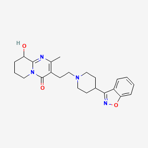 molecular formula C23H28N4O3 B590895 Defluoro Paliperidone CAS No. 1380413-60-4