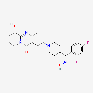 molecular formula C23H28F2N4O3 B590896 Paliperidone E-oxime CAS No. 1388021-46-2