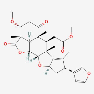 molecular formula C28H34O8 B590902 2,3-Dihydro-3alpha-methoxynimbolide CAS No. 1607828-35-2
