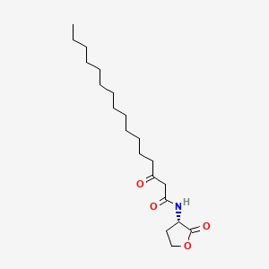 molecular formula C20H35NO4 B590965 N-3-oxo-hexadecanoyl-L-Homoserine lactone CAS No. 925448-37-9