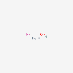 molecular formula FHHgO B591000 Mercury(2+);fluoride;hydroxide CAS No. 28953-04-0