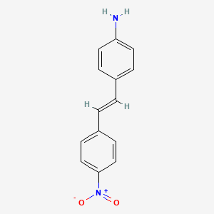 molecular formula C14H12N2O2 B5910304 4-Amino-4'-nitrostilbene CAS No. 7297-52-1