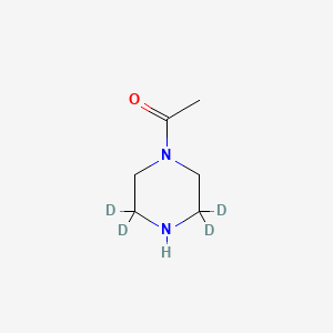 molecular formula C6H12N2O B591063 N-Acetylpiperazine-d4 