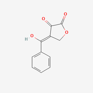 molecular formula C11H8O4 B5911022 (4Z)-4-[hydroxy(phenyl)methylidene]dihydrofuran-2,3-dione CAS No. 7478-57-1