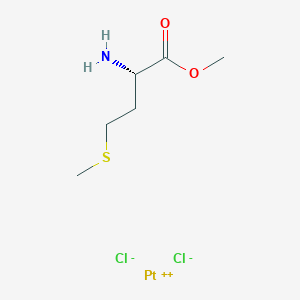 molecular formula C6H13Cl2NO2PtS B591177 Pt(O-Methyl-methionine)Cl2 CAS No. 139014-07-6