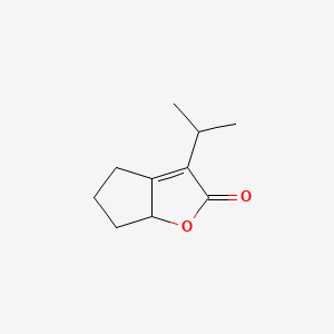 3-Isopropyl-4,5,6,6a-tetrahydro-2H-cyclopenta[b]furan-2-one
