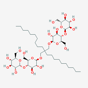 2-decyl-2-{[(4-O-alpha-D-glucopyranosyl-beta-D-glucopyranosyl)oxy]methyl}dodecyl 4-O-alpha-D-glucopyranosyl-beta-D-glucopyranoside