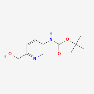 tert-Butyl (6-(hydroxymethyl)pyridin-3-yl)carbamate