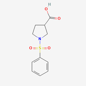 1-(Benzenesulfonyl)pyrrolidine-3-carboxylic acid