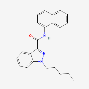 N-1-Naphthalenyl-1-pentyl-1H-indazole-3-carboxamide