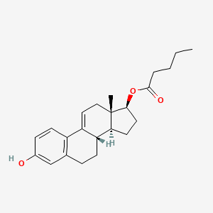 3-Hydroxyestra-1,3,5(10),9(11)-tetraen-17beta-yl pentanoate