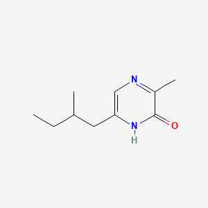 3-Methyl-6-(2-methylbutyl)pyrazin-2(1H)-one