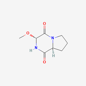 (3R,8AS)-3-Methoxyhexahydropyrrolo[1,2-A]pyrazine-1,4-dione