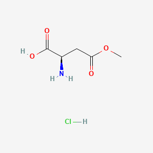 molecular formula C5H10ClNO4 B591265 4-Methyl hydrogen D-aspartate hydrochloride CAS No. 22728-89-8