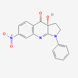 molecular formula C17H13N3O4 B591269 (R)-nitro-Blebbistatin CAS No. 1217619-62-9