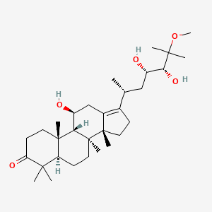 molecular formula C31H52O5 B591295 25-MethoxyalisolA CAS No. 155801-00-6