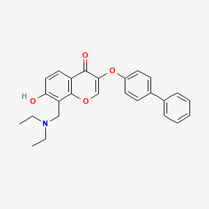 molecular formula C26H25NO4 B5912976 MFCD02359757 