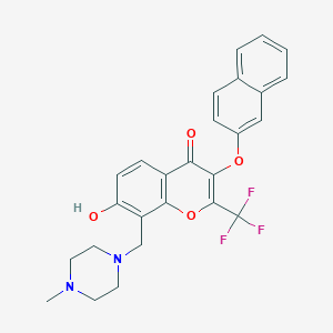 molecular formula C26H23F3N2O4 B5912977 MFCD02359893 