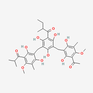 molecular formula C35H42O12 B591320 Agrimol D CAS No. 55576-64-2