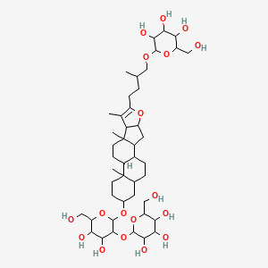 molecular formula C45H74O18 B591322 Anemarsaponin B CAS No. 185432-00-2