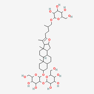 molecular formula C45H74O18 B591322 Anemarsaponin BIII CAS No. 185432-00-2