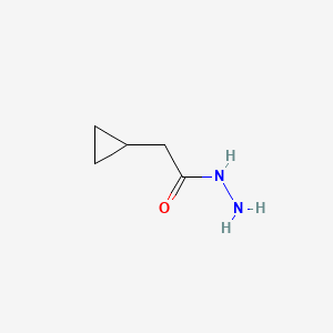 molecular formula C5H10N2O B591325 2-Cyclopropylacetohydrazide CAS No. 55277-83-3