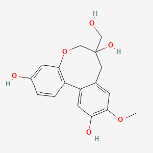 molecular formula C17H18O6 B591326 10-O-Methylprotosappanin B CAS No. 111830-77-4
