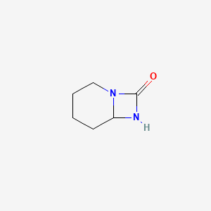 molecular formula C6H10N2O B591331 1,7-Diazabicyclo[4.2.0]octan-8-one CAS No. 139424-12-7