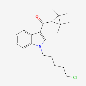 molecular formula C21H28ClNO B591335 UR-144 N-(5-chloropentyl) analog CAS No. 1445577-42-3