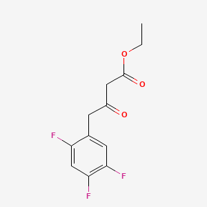Ethyl 3-oxo-4-(2,4,5-trifluorophenyl)butanoate