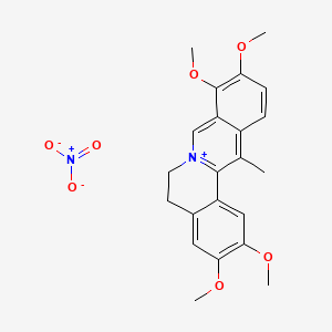 molecular formula C22H24N2O7 B591346 Dehydrocorydaline nitrate 