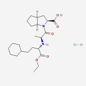 molecular formula C23H39ClN2O5 B591347 环己基雷米普利盐酸盐 CAS No. 885516-61-0