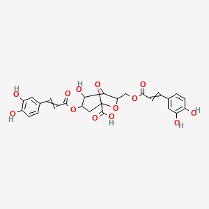 molecular formula C26H24O13 B591353 Erigoster B CAS No. 849777-61-3