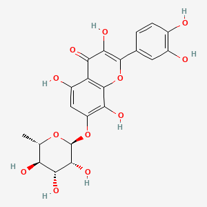 molecular formula C21H20O12 B591360 Rhodiolgin CAS No. 94696-39-6