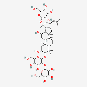 molecular formula C48H82O19 B591361 Gypenoside XLVI 