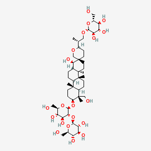 molecular formula C48H82O20 B591366 Hosenkoside B 