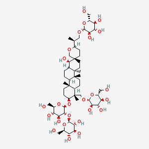 molecular formula C54H92O25 B591369 Hosenkoside K 