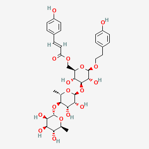 molecular formula C35H46O17 B591383 Ligupurpuroside C 