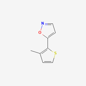 5-(3-Methylthiophen-2-yl)isoxazole