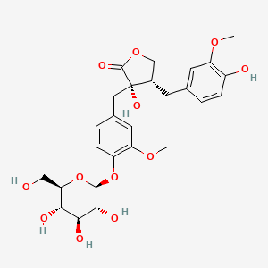 molecular formula C26H32O12 B591393 Nortracheloside CAS No. 33464-78-7